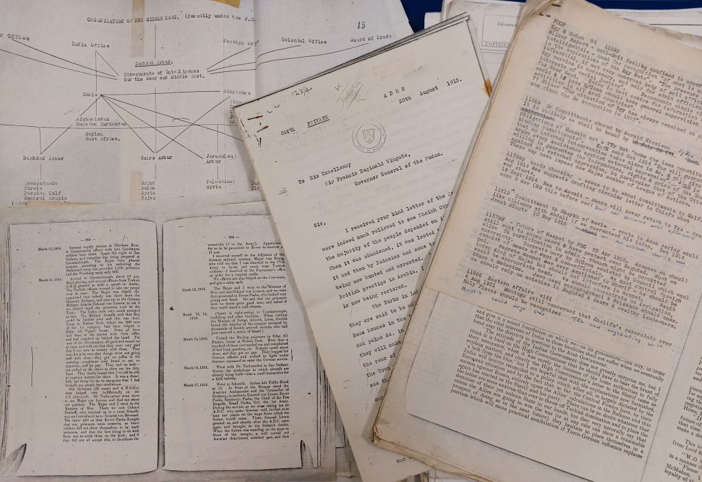 Selection of archival documents relating to the Ottoman Empire